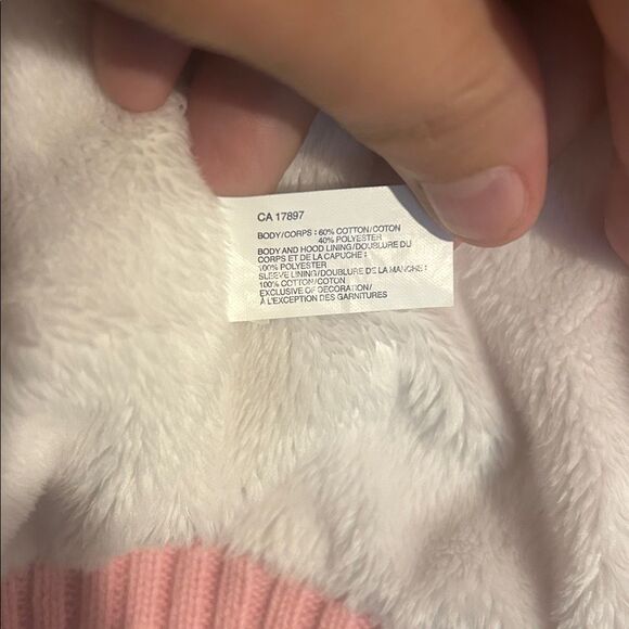 GAP Kids Light Pink Zip-Up Hoodie - Picture 3 of 3